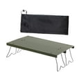 thumbnail image 2 of S SERENABLE Camping Table Fold Legs Beach Table Compact Portable for Backyard BBQ Garden Green, 2 of 9