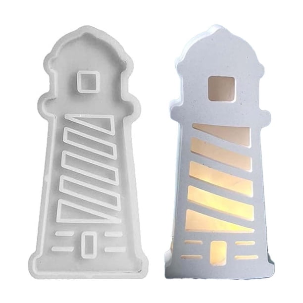Moldes de silicona marítimos - Resistentes al calor, flexibles y fáciles de desmoldar, para velas de fundición, escayola y resina