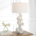 thumbnail image 3 of Uttermost Remnant White Marble Table Lamp, 3 of 7