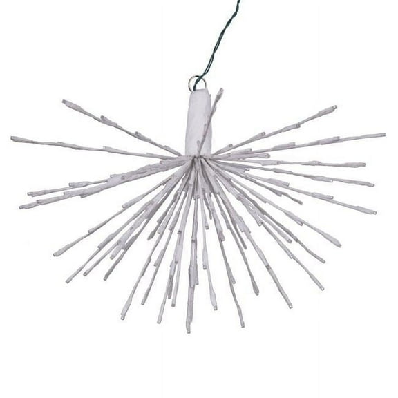 Vickerman 160Lt x 24" White Starburst Warm White 5mm LED Lights.