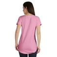 thumbnail image 3 of Inkmeso Basic High Low Tshirt For Women Short Sleeve Casual Summer Jersey Tee, 3 of 8