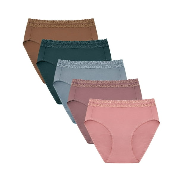 Kindred Bravely High Waist Postpartum Underwear & C-Section Recovery Maternity  Panties 5 Pack (Medium, Assorted Jewel Tones) 