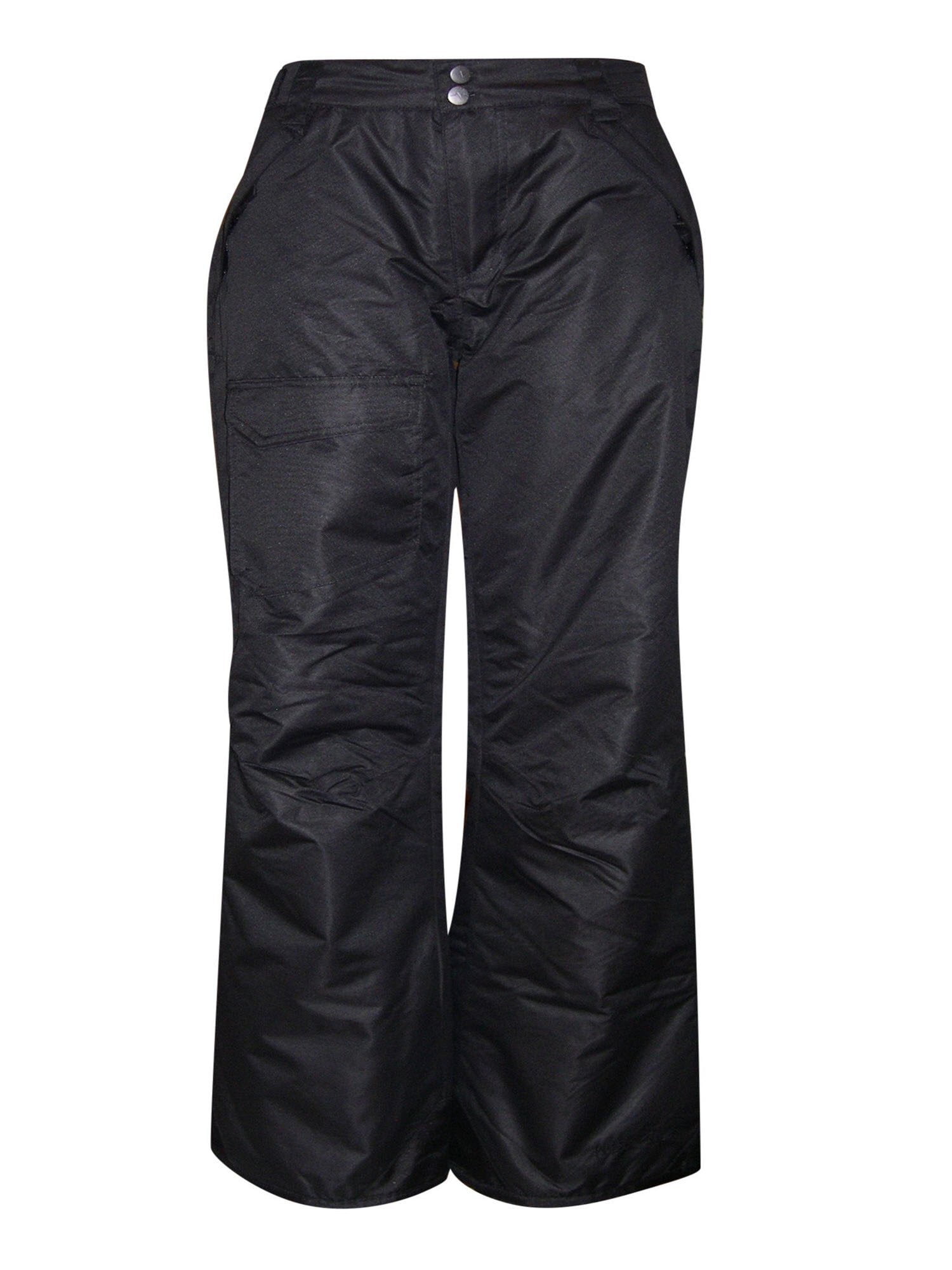 girls gray snow pants
