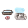 thumbnail image 2 of Portable Bento Box, 1.5L Stainless Steel Lunch Box  Leakage Proof  for Adult for Student, 2 of 8