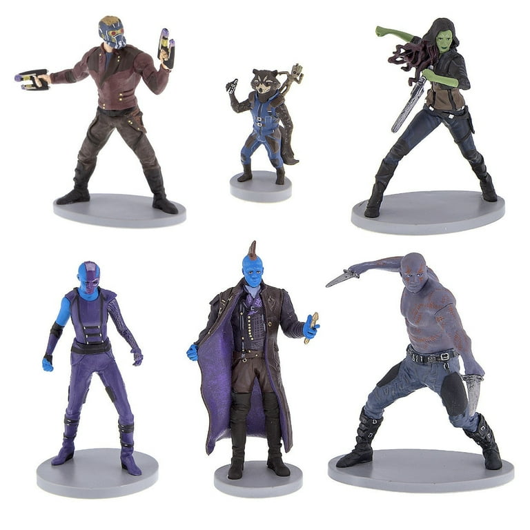 Guardians of the galaxy 2024 action figures set