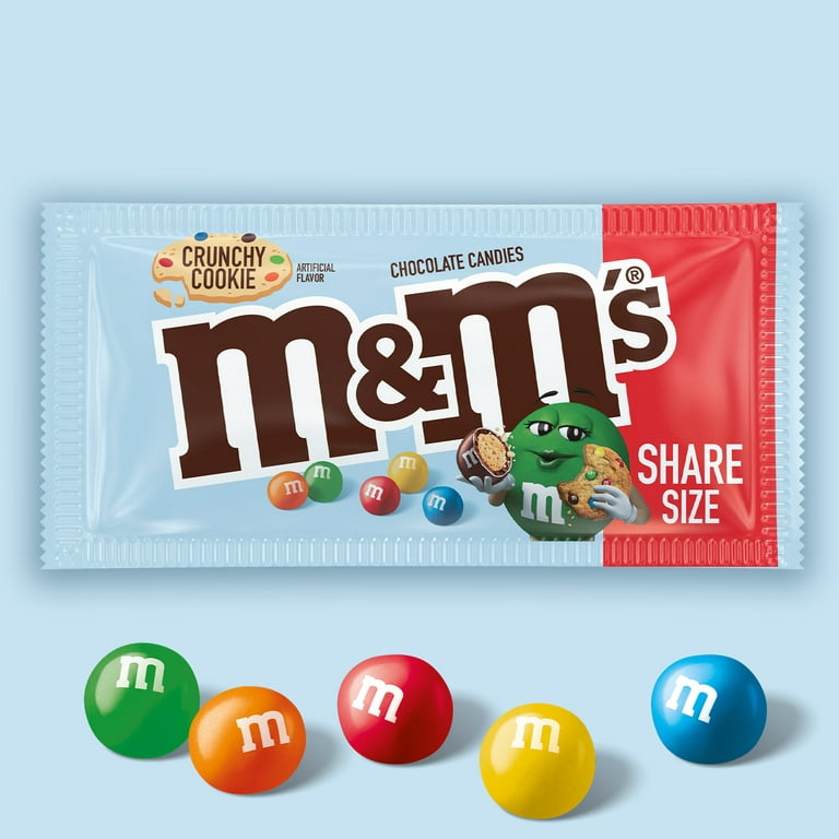 M&M's Crunchy Cookie Share Size 2.83 oz 24ct Box