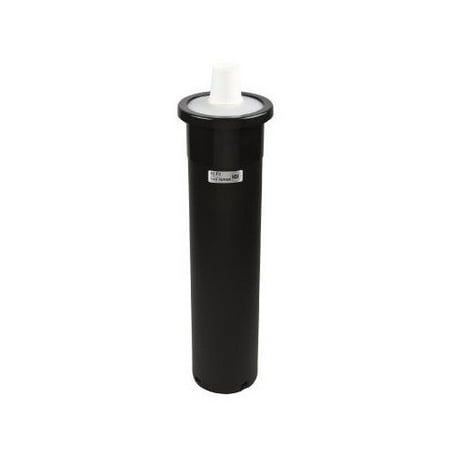 San Jamar EZ-Fit One-Size-Fits-All Cup Dispenser in Black
