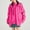 Winter coats for women clearance-Hot Pink, variant on Jackets for Women Clearance under $10.00 Women's Fashion Solid Color Long Sleeve Pocket Zipper Outdoor Waterproof Rain Jackets Windbreaker Coat Pink Black*Friday/Cyber*Monday Clearance