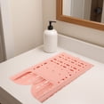 thumbnail image 4 of WEUVEB Cubierta De Silicona Rosa Para Lavabo De Con Y Moderno, 4 of 6