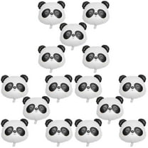 Raindrops 15 pcs  Adorable Foil Balloon Creative Panda Balloon Cartoon Panda Inflatable Balloon Decoration