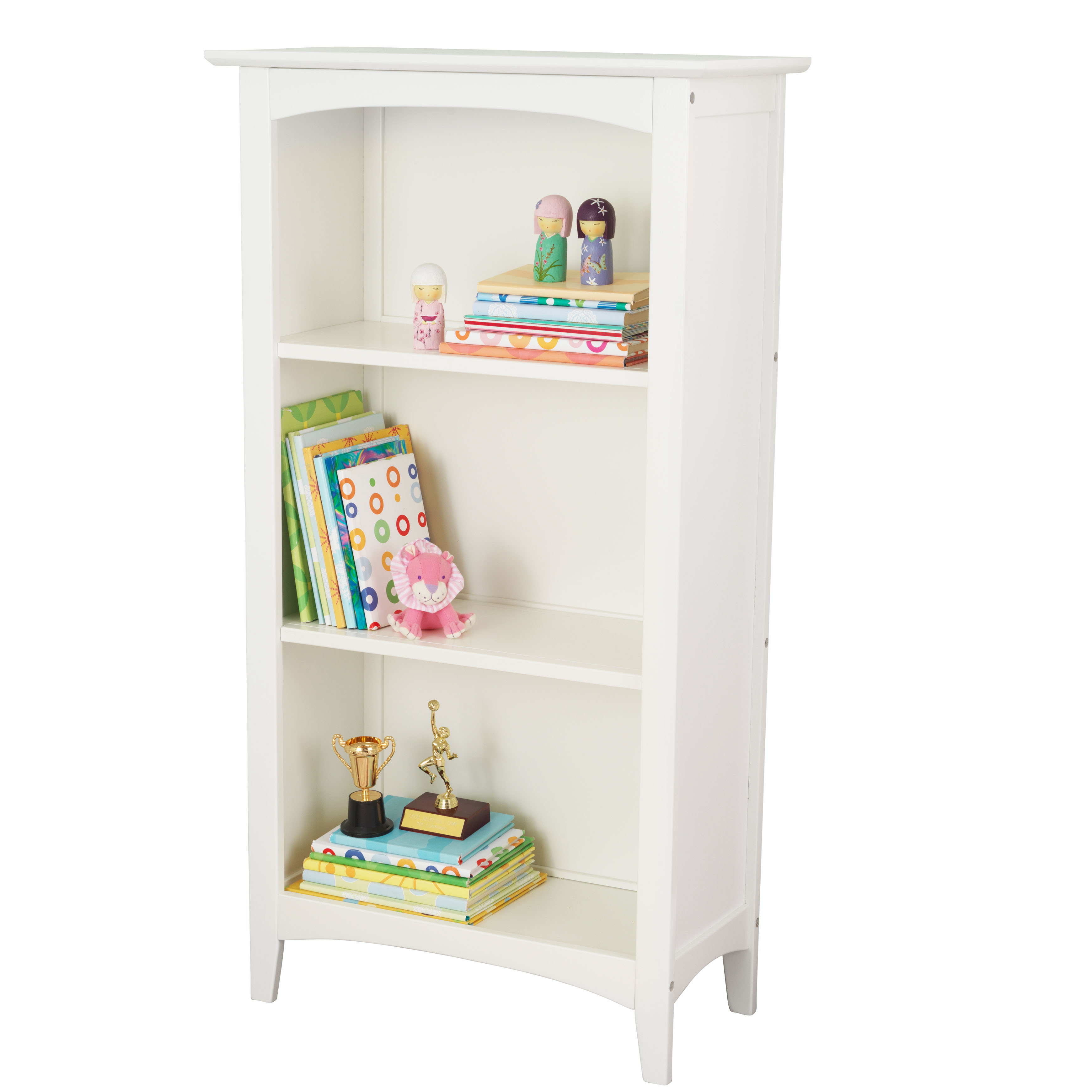 Kidkraft Avalon 3 Shelf Bookcase White 706943140017 Ebay