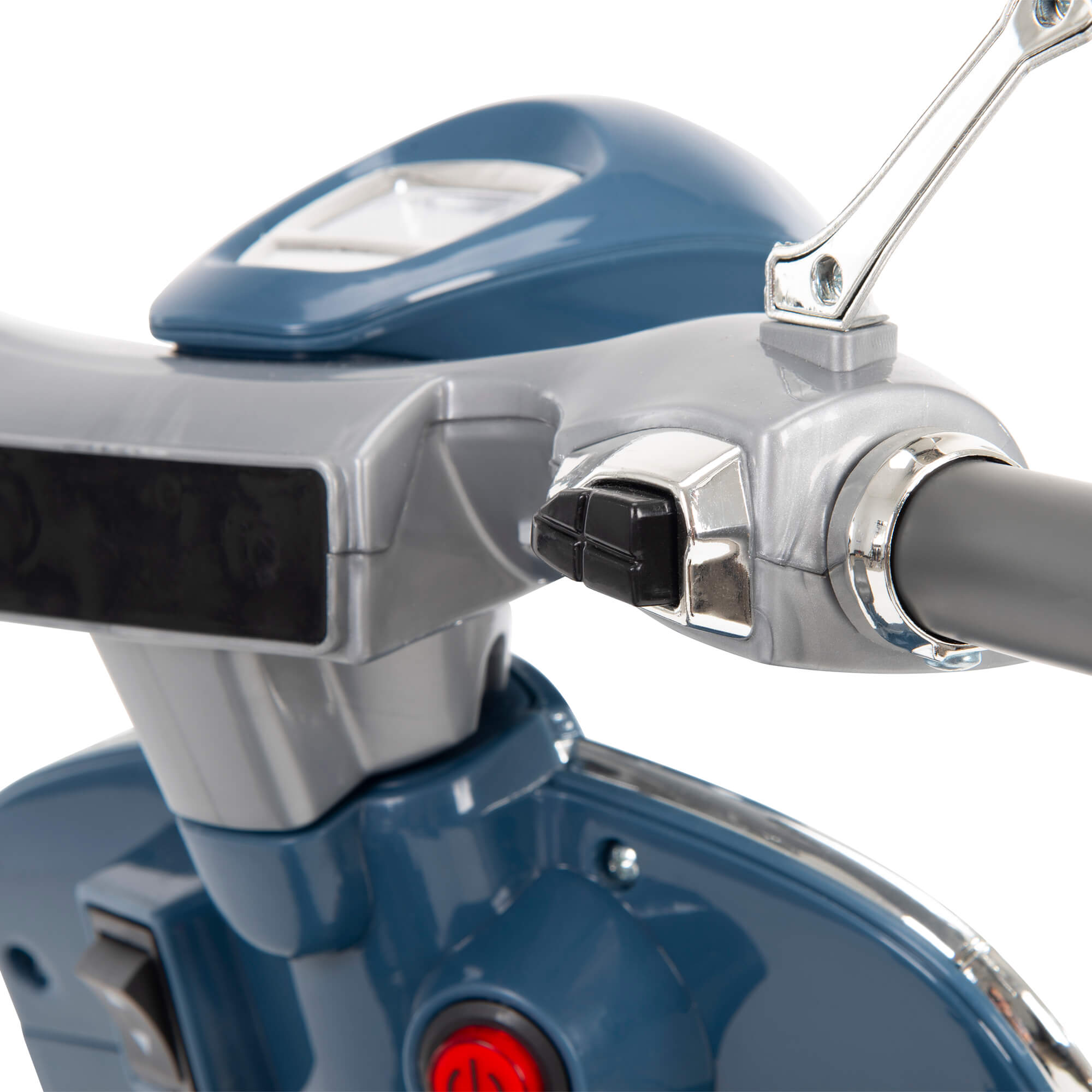 Huffy 6V Vespa Ride-On Electric Scooter for Kids, Blue - image 3 of 7