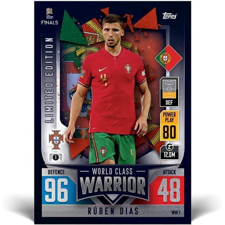 Topps Match Attax 101 - Soccer Cards, Road to UEFA Nations League Finals -  1 Mega Tin At Random