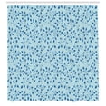 thumbnail image 3 of Ambesonne Leaves Shower Curtain, Blue Berries Rustic Life, 69"Wx84"L, Blue Pale Blue, 3 of 3