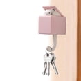 thumbnail image 2 of Gancho de animales de dibujos animados, perchas decorativas de pared bonitas, gancho para decoración del hogar (rosa) Ndcxsfigh Libre de BPA, 2 of 2