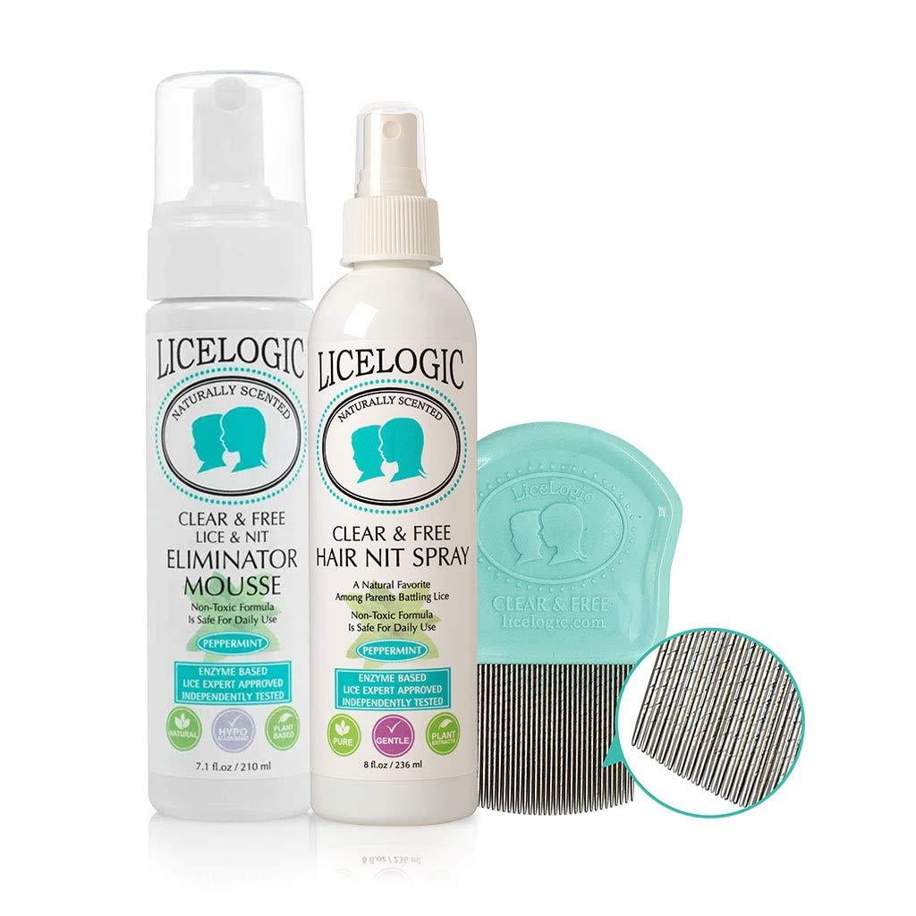 1 Lice Treatment Kit Made with Natural LICEZYME LiceLogic Natural