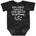 thumbnail image 3 of Inktastic Future Choir Director Like Mommy Boys or Girls Baby Bodysuit, 3 of 5