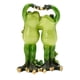 thumbnail image 3 of Estatua de Estatuilla de Rana Sunnimix Decoración de Figuras de Animales Adorno de Amor, 3 of 8