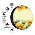 thumbnail image 4 of Lsque Sunflowers On A Yellow Background Pattern Tire Covers - Tough Tire Wheel Protector for Truck, SUV, Trailer, Camper, RV-16 inch, 4 of 6