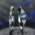 thumbnail image 3 of Apmemiss Engagement Gifts for Couples Clearance Women's Fashion Diamond Couple Jewelry 1 Pair Rings Set Size 6 on Sale and Clearance, 3 of 5