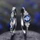 thumbnail image 3 of Fiudx Anillos de Diamantes, Conjunto de Cobre Artesanal para Pareja, Joyería de Moda, Anillos de Boda de Diseño Duradero, Ideal para Regalo de Aniversario, Talla 6, Ajuste Perfecto, Empaque Seguro de, 3 of 4