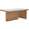 thumbnail image 4 of SAFAVIEH Assana Modern Rectangle Coffee Table, Sand (47.2 in. W x 23.6 in. D x 19.7 in. H), 4 of 11