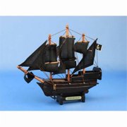 Handcrafted Model Ships Adventure Galley-7 Captain Kidds Adventure Galley 7 in. Decorative Model Pirate Ships