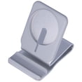 thumbnail image 3 of Estación de carga inalámbrica magnética para teléfono con base de aleación de aluminio para MagSafe para iPhone 12, 3 of 5