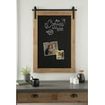 thumbnail image 5 of Kate and Laurel Samuels Wood Framed Wall Chalkboard, Rustic Brown/Black 24x36, 5 of 9