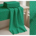 thumbnail image 6 of Soimoi Green Cotton Voile Fabric Eyes Face Printed Fabric 1 Yard 42 Inch Wide, 6 of 7