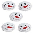 thumbnail image 4 of CHOK Holiday Dog Toy Spikey Snowman Ball Squeaker Soft High Bounce Choose Quantity (One Ball), 4 of 4
