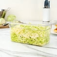thumbnail image 3 of Met Lux Rectangle Clear Plastic 1/3 Size Cold Food Storage Container - 6" Depth - 10 count box, 3 of 3