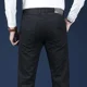 thumbnail image 3 of Pantalones elásticos de trabajo para hombre, pantalones de algodón para hombre, sastrería de oficina, ropa de diseñador de licra, pantalones clásicos vintage, 3 of 5