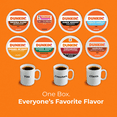 thumbnail image 6 of Dunkin' K-Cup Variety Pack: 28 Keurig Coffee Pods, 8 Flavors, Medium & Dark Roasts, Flavored K Cups - Hazelnut, French Vanilla, Caramel, Cinnamania Includes Decaf Coffee Pods with Recipe eBook, 6 of 8