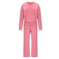 thumbnail image 6 of Brilliant Womens Plus Size Clearance Fall Women 2023 Color Sports Suit Casual Sports Hoodie Pant Two-piece Set, 6 of 7