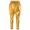 A Gold, variant on YONGHS Kids Girls Shiny Metallic Hip Hop Street Dance Harem Pants Trouser Black 5-6