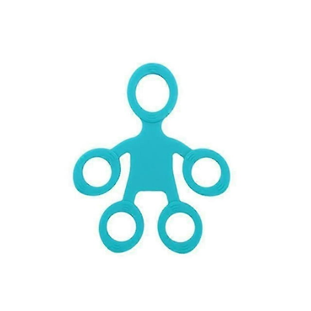 Finger Grip Silicone Ring Exerciser Antistress Resistance Band Fitness Stretcher 3 Levels Finger Sensory Toy For Autism Adhd