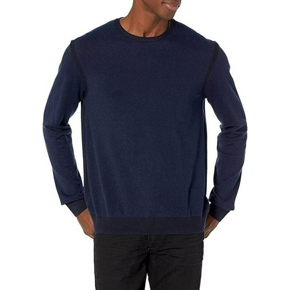 John Varvatos MEN Birdseye Crewneck Sweater