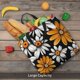 thumbnail image 5 of Easygdp Yellow White Daisy Pattern Bolsa Tote para Mujer, Bolso de Hombro para Trabajo, Playa, Viajes, Compras y Supermercado, 5 of 7