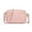 light pink, variant on Simple Style Crossbody Bag Purse For Women Small Solid Color Shoulder Bag Clutch Pu Leather Messenger Handbag Totes Pack