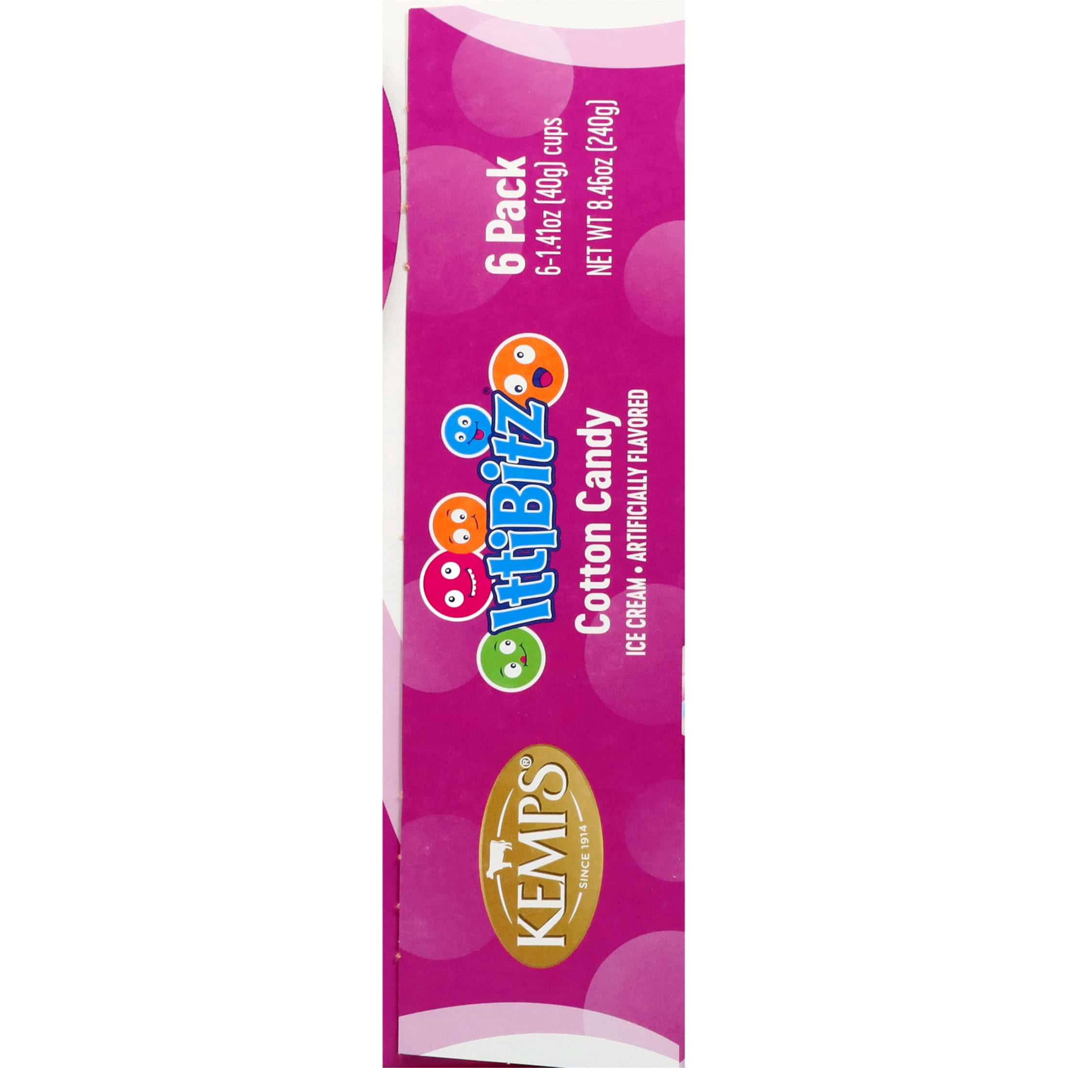 Kemps IttiBitz Cotton Candy 1.4 oz / 6 Pak