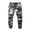 Gray, variant on KYAIGUO Boys Zipper Camo Cargo Jogger Pants for Kids Teenagers Spring Autumn Drawstring Trousers Toddler Boys Camo Pants 5-15Y