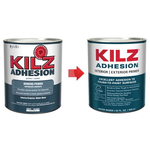 KILZ Adhesion HighBonding Interior/Exterior Latex Primer/Sealer, White