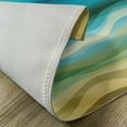 thumbnail image 5 of Ambesonne Abstract Place Mats Set of 4, Modern Waves Starfish, Standard Size, Blue Beige, 5 of 6