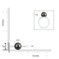 thumbnail image 4 of ANGARA Classic Tahitian Cultured Pearl Solitaire Ring in 14K White Gold for Women | June Birthstone, Birthday, Anniversary, Jewelry Gift for Women | Pearl Ring, 4 of 7