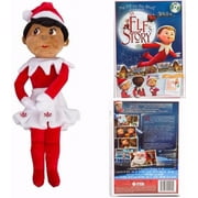 The Elf on the Shelf Girl Plushee Pal - Dark with An Elf Story DVD