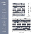 thumbnail image 2 of Yayeee Toggle Light Switch Wall Plate 3-Gang 6.37"x4.48" Decorative Outlet Cover, Light Sharks, 2 of 7
