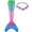 Green Pink, variant on Mermaid Tail Bathing Suit Swimsuit for Kids, Girls,Teen and Women for Swimming No Fin included