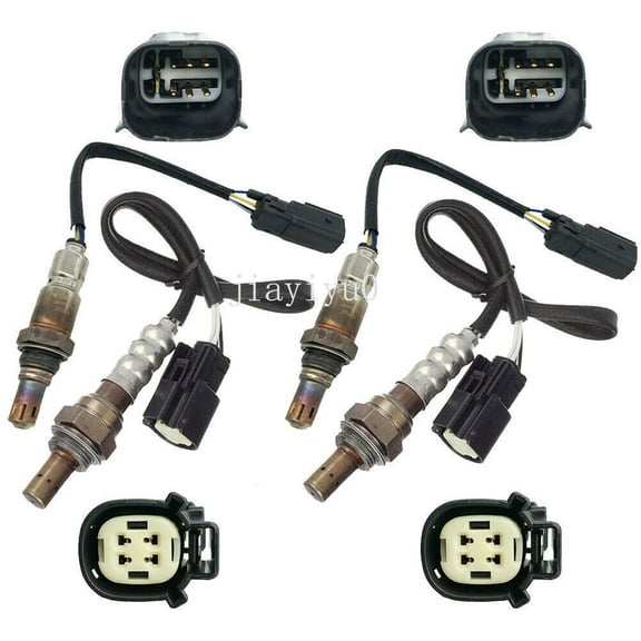 4pcs Oxygen O2 Sensor Up&Down For 2013-2015 for Ford Police Interceptor Sedan 3.7L