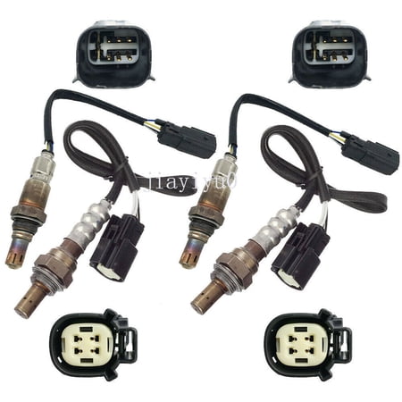 4X Oxygen O2 Sensor Up&Down For 2013-2014 for Lincoln MKS 3.7L,2015 for Lincoln MKT 3.7L